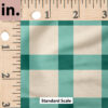 Ruler Scale for Plaid (Icy Blue) by Juniper Row Design