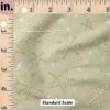 Ruler Scale for Snowflake (Green) by Juniper Row Design