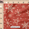 Ruler Scale for Snowflake (Red) by Juniper Row Design