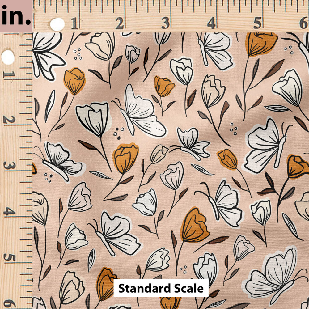 Ruler Scale for Butterfly Dreams (Pink) by Juniper Row Design