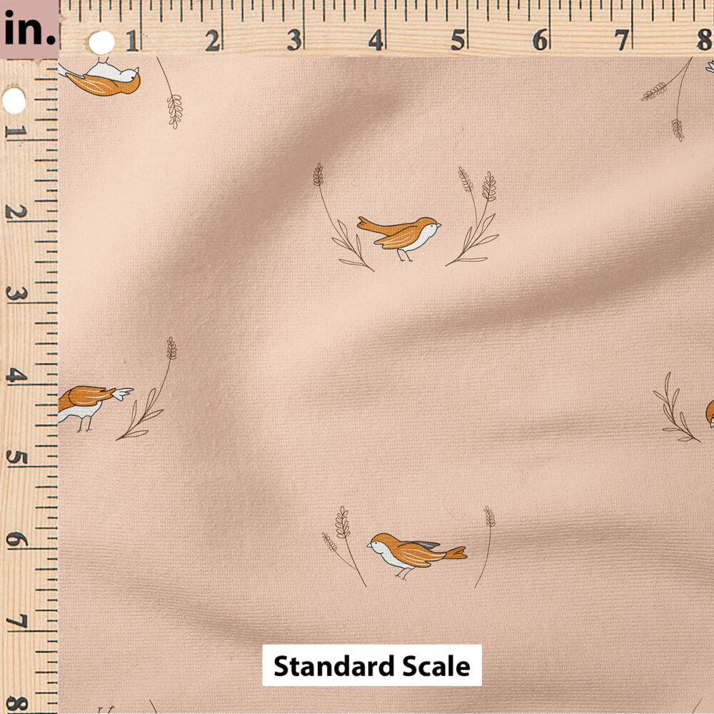 Ruler Scale for Happy Robin (Pink) by Juniper Row Design