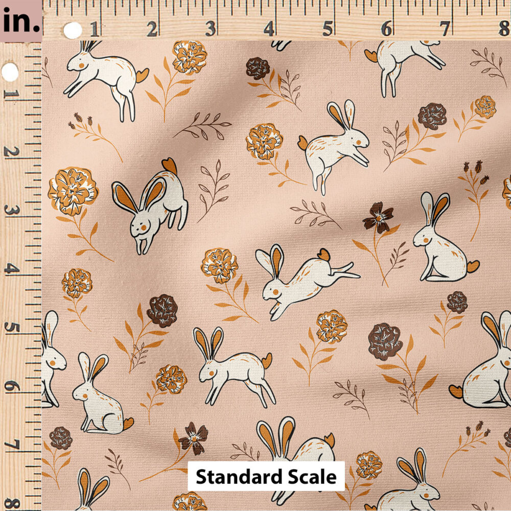 Ruler Scale for Hopping Bunny (Pink) by Juniper Row Design