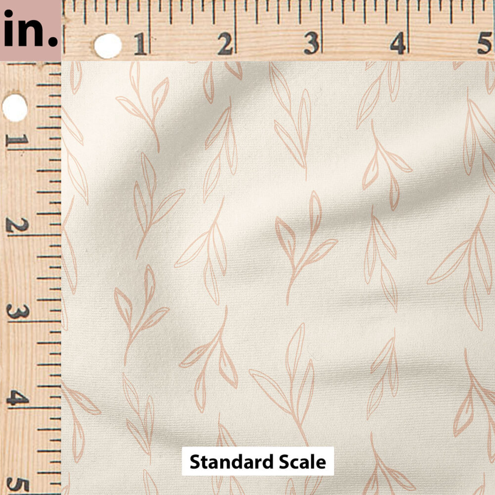 Ruler Scale for Leaves (Cream) by Juniper Row Design