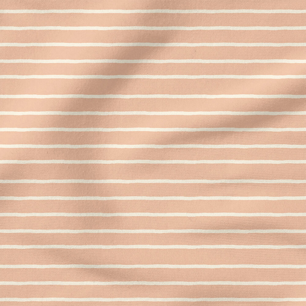 Stripes (Pink) | Stripes and Shapes Fabric Design | Juniper Row Design