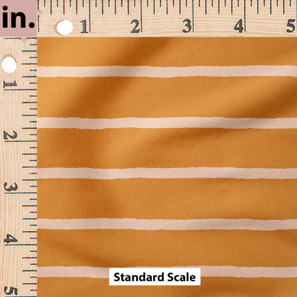 Ruler Scale for Stripes (Rust) by Juniper Row Design