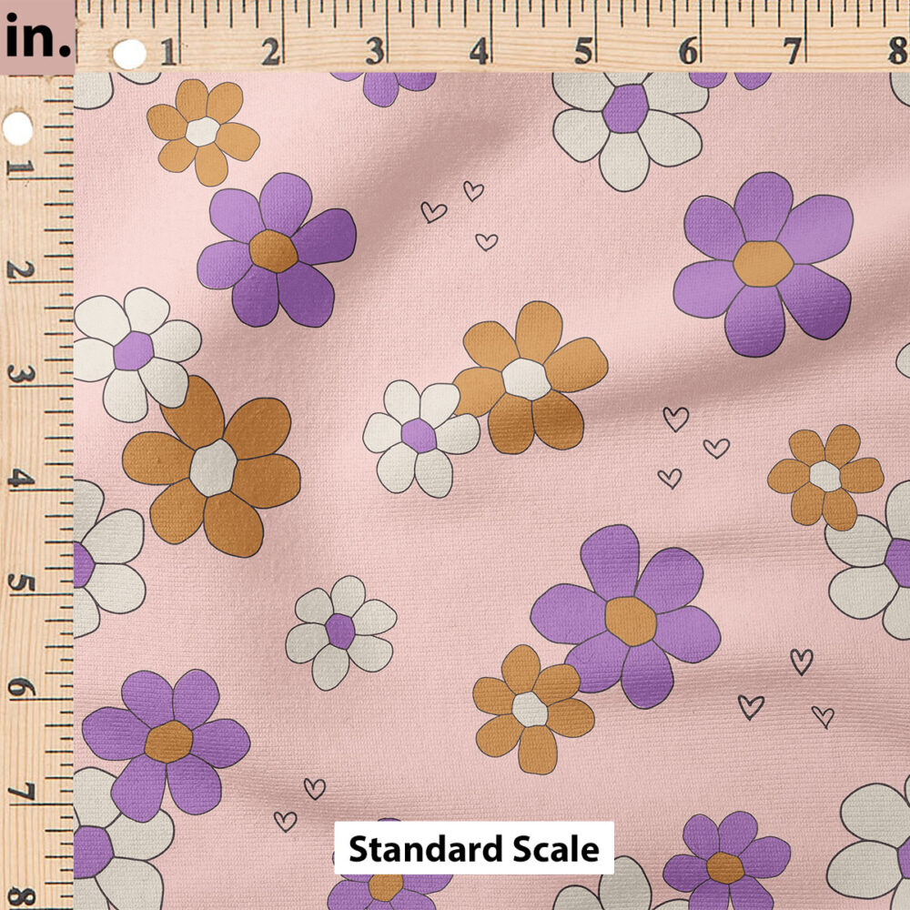 Ruler Scale for Flowers (Pink) by Juniper Row Design