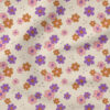 Flowers (Cream) | Valentine's Day Fabric Design | Juniper Row Design