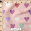 Ruler Scale for Hearts (Pink Multi) by Juniper Row Design