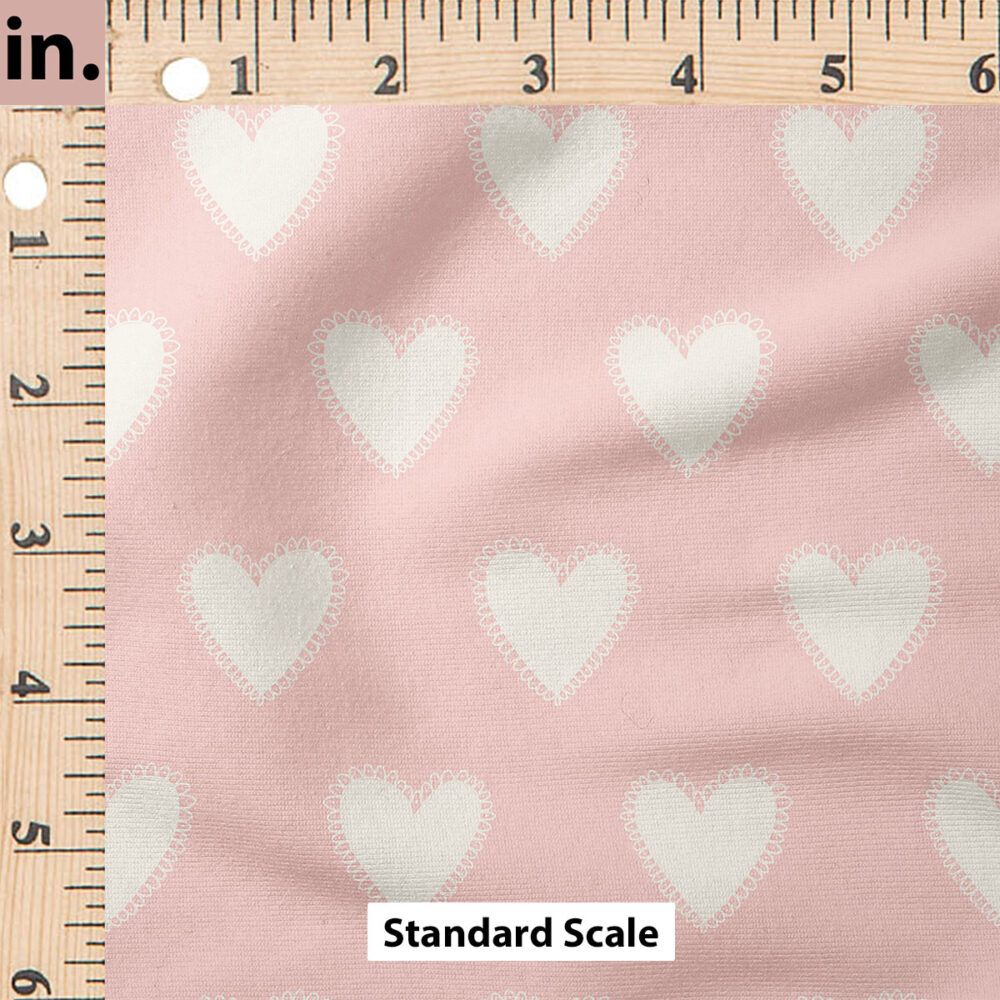 Ruler Scale for Hearts (Pink) by Juniper Row Design