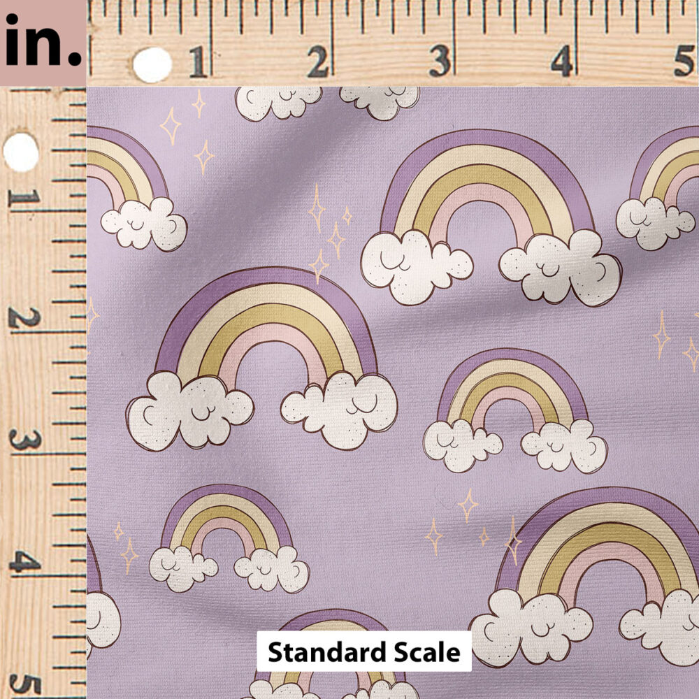 Ruler Scale for Rainbow (Purple) by Juniper Row Design