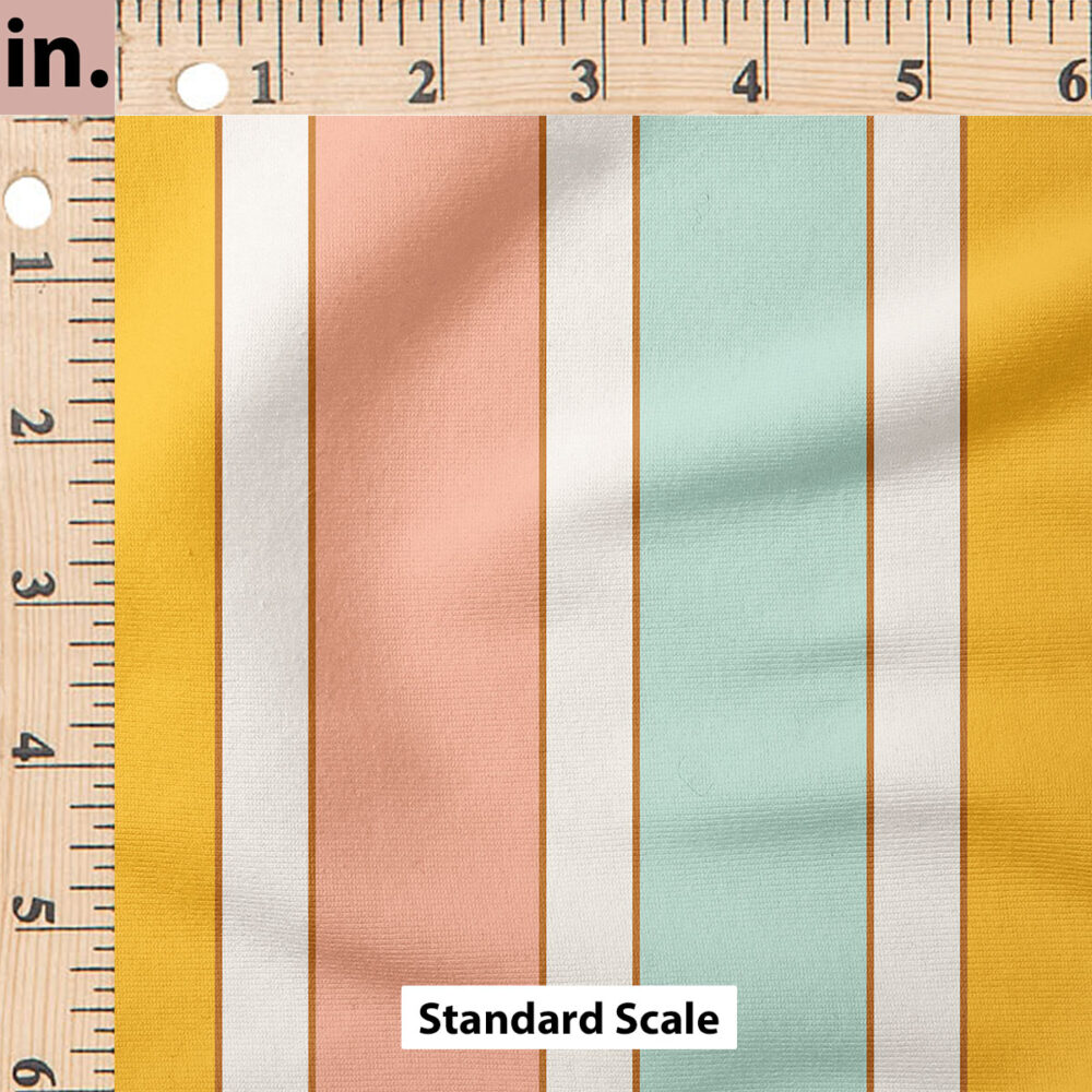 Ruler Scale for Stripe (Bright) by Juniper Row Design