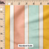 Ruler Scale for Stripe (Bright) by Juniper Row Design