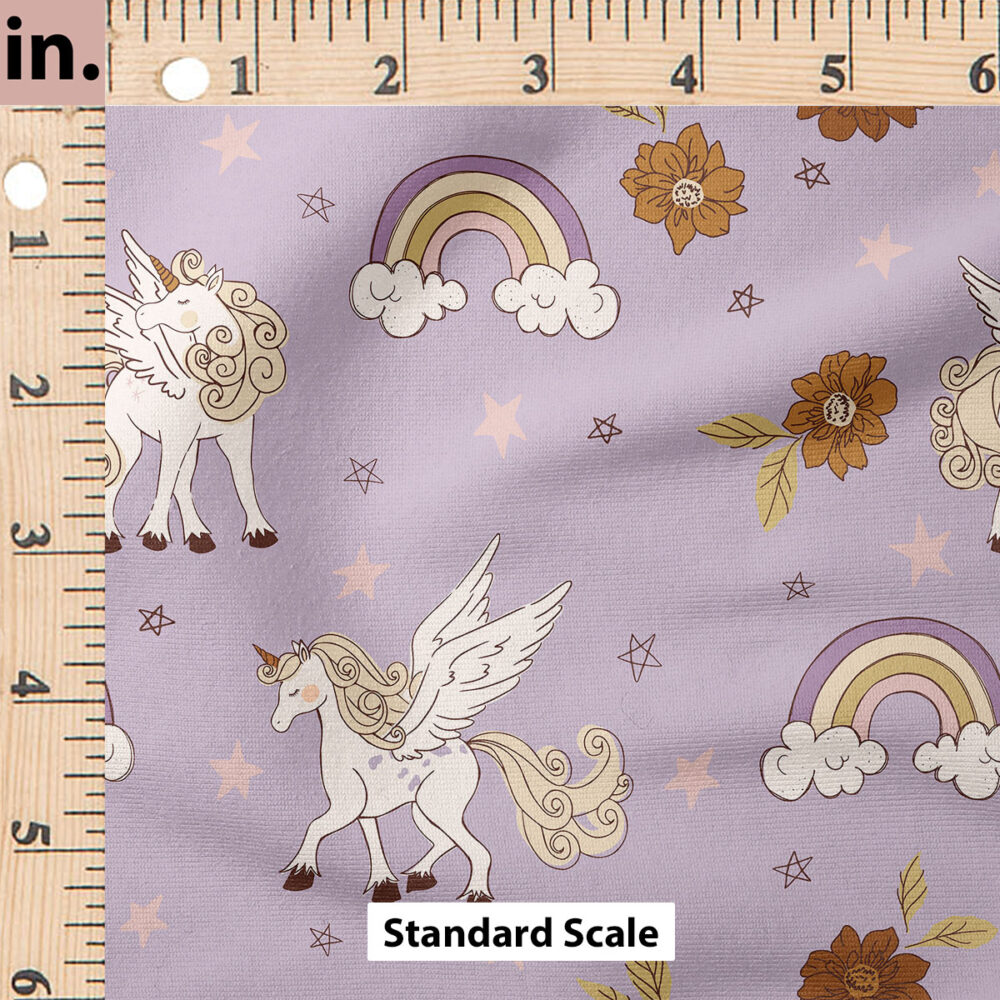 Ruler Scale for Unicorn (Purple) by Juniper Row Design