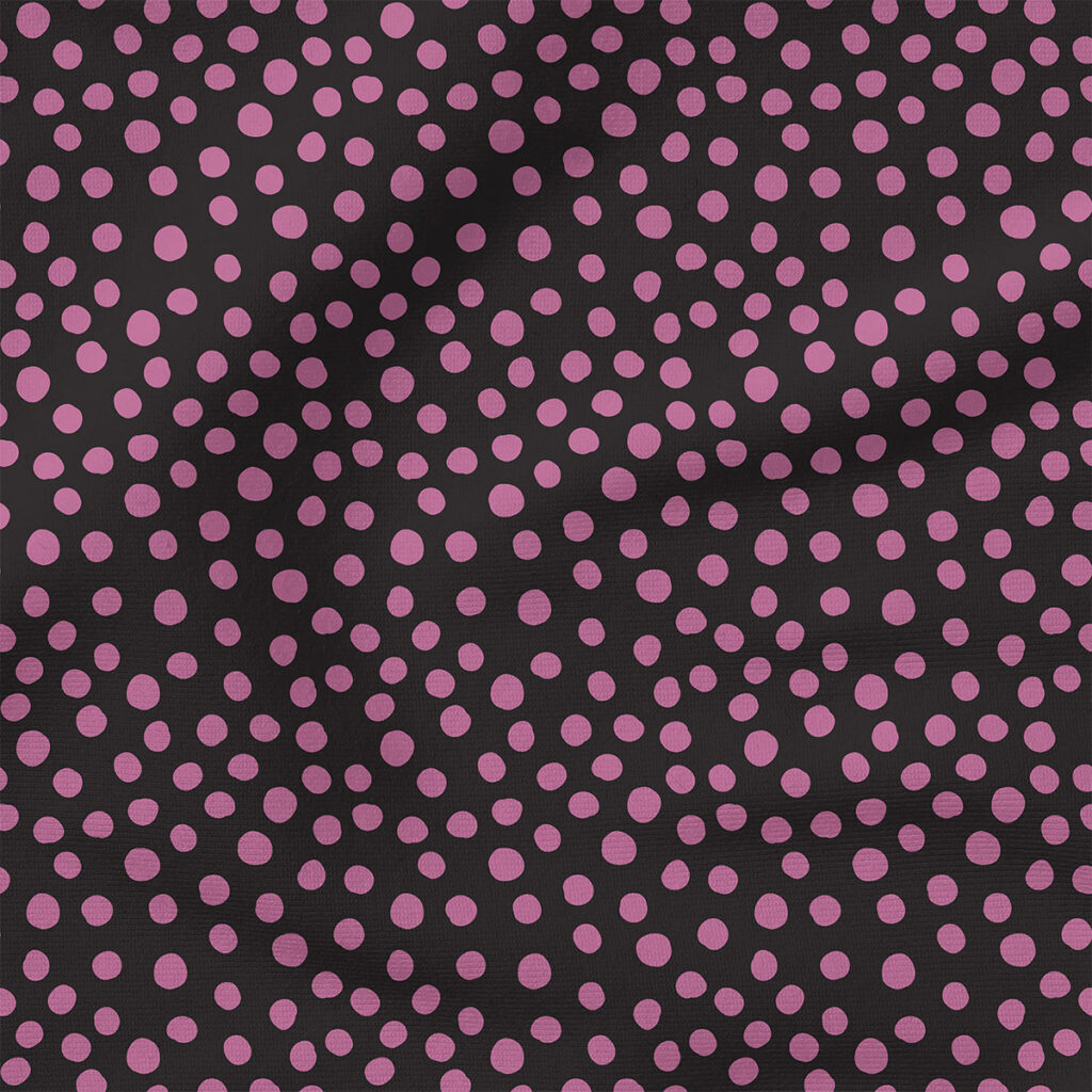 Dot (Black) | Seasonal Fabric Design | Juniper Row Design