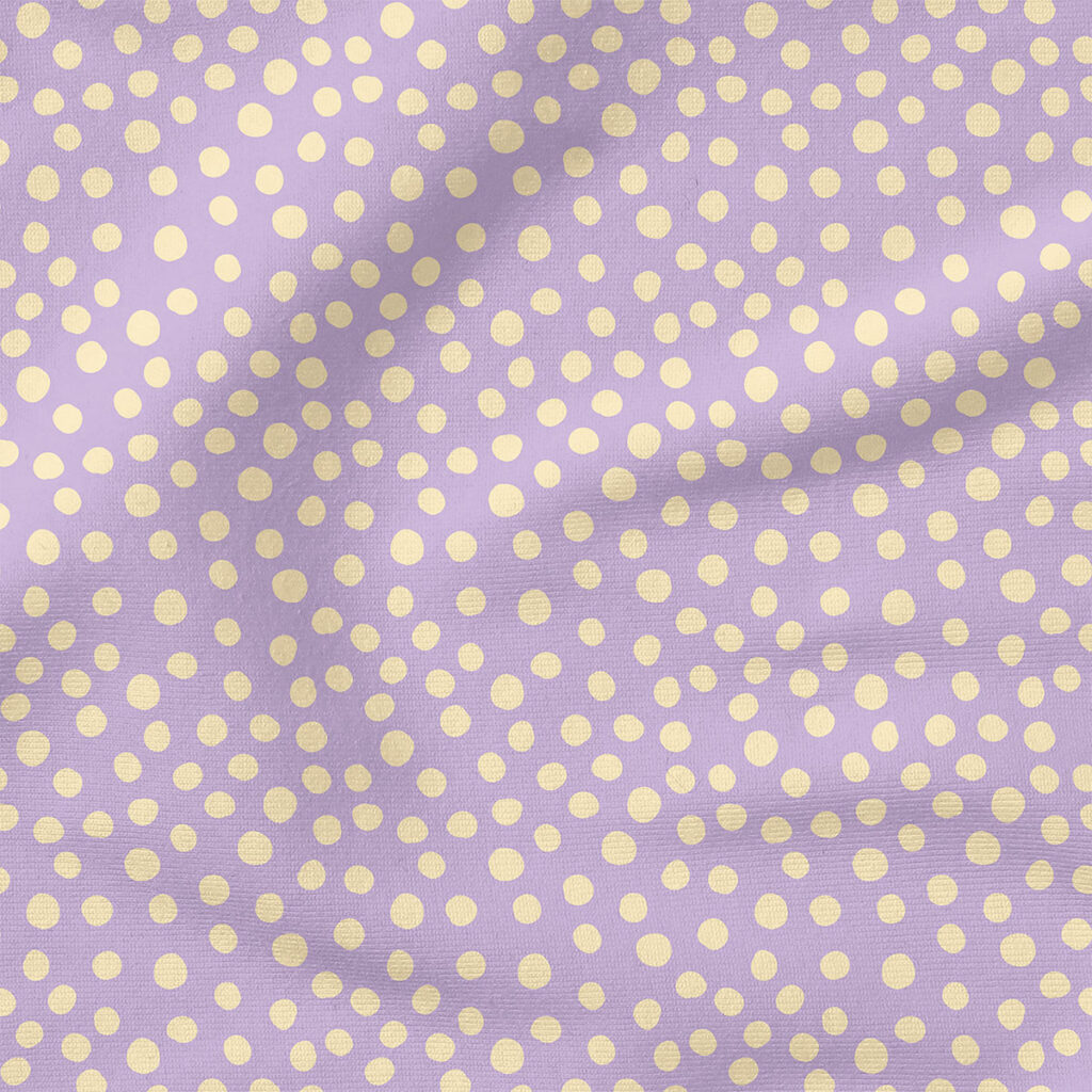 Dot (Lilac) | Seasonal Fabric Design | Juniper Row Design