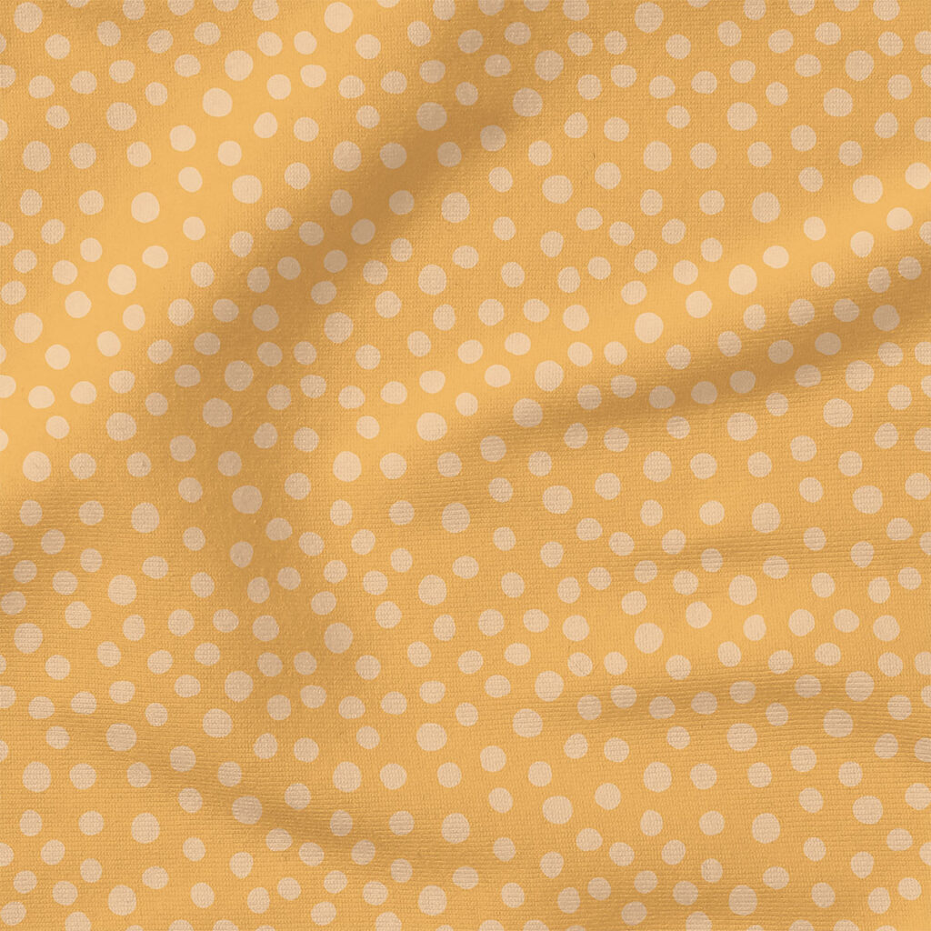 Dot (Peach) | Seasonal Fabric Design | Juniper Row Design