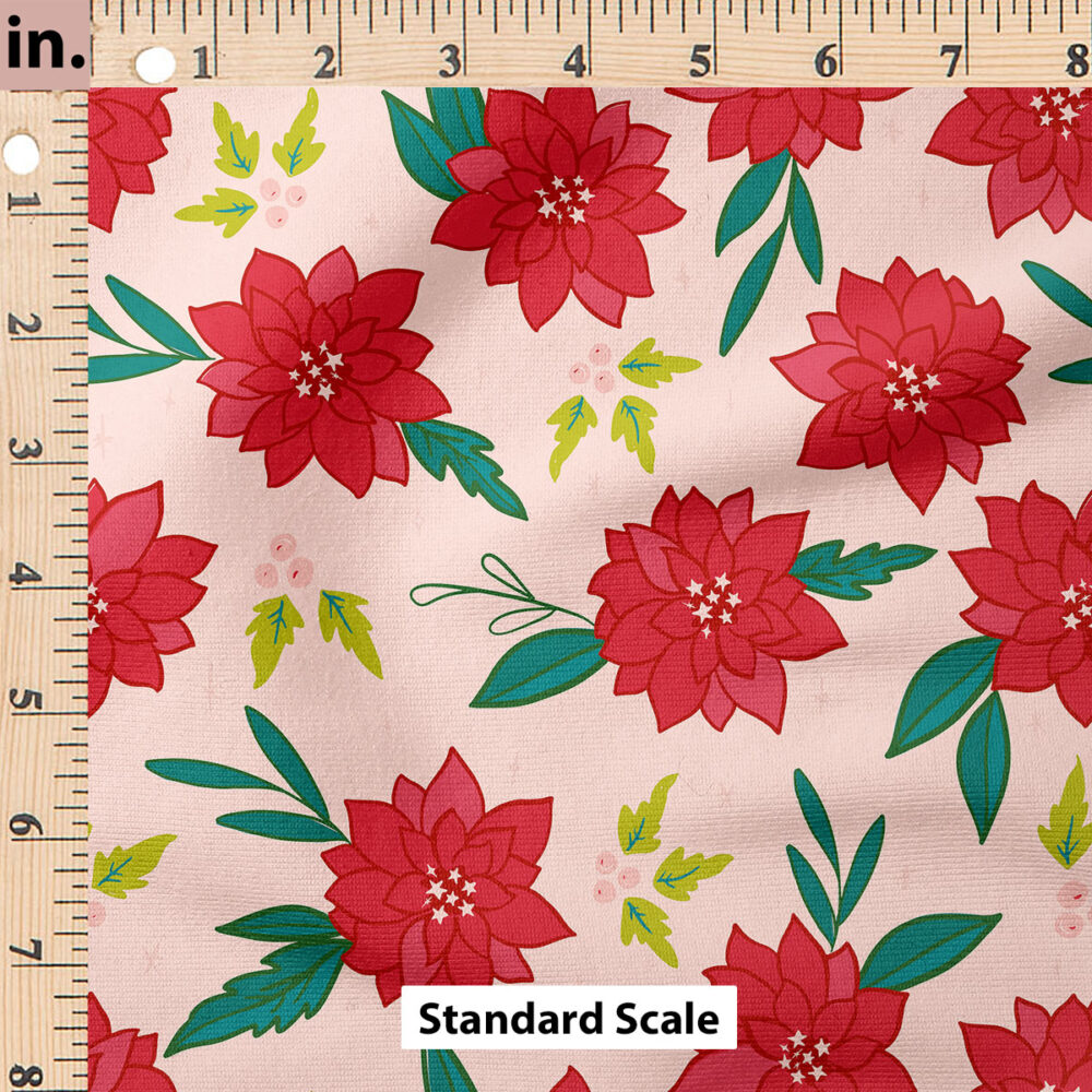 Ruler Scale for Joyful Floral (Pink) by Juniper Row Design