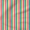 Stripes (Light Multi) | Holiday Fabric Design | Juniper Row Design