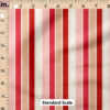 Ruler Scale for Stripes (Red) by Juniper Row Design