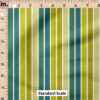 Ruler Scale for Stripes (Green) by Juniper Row Design