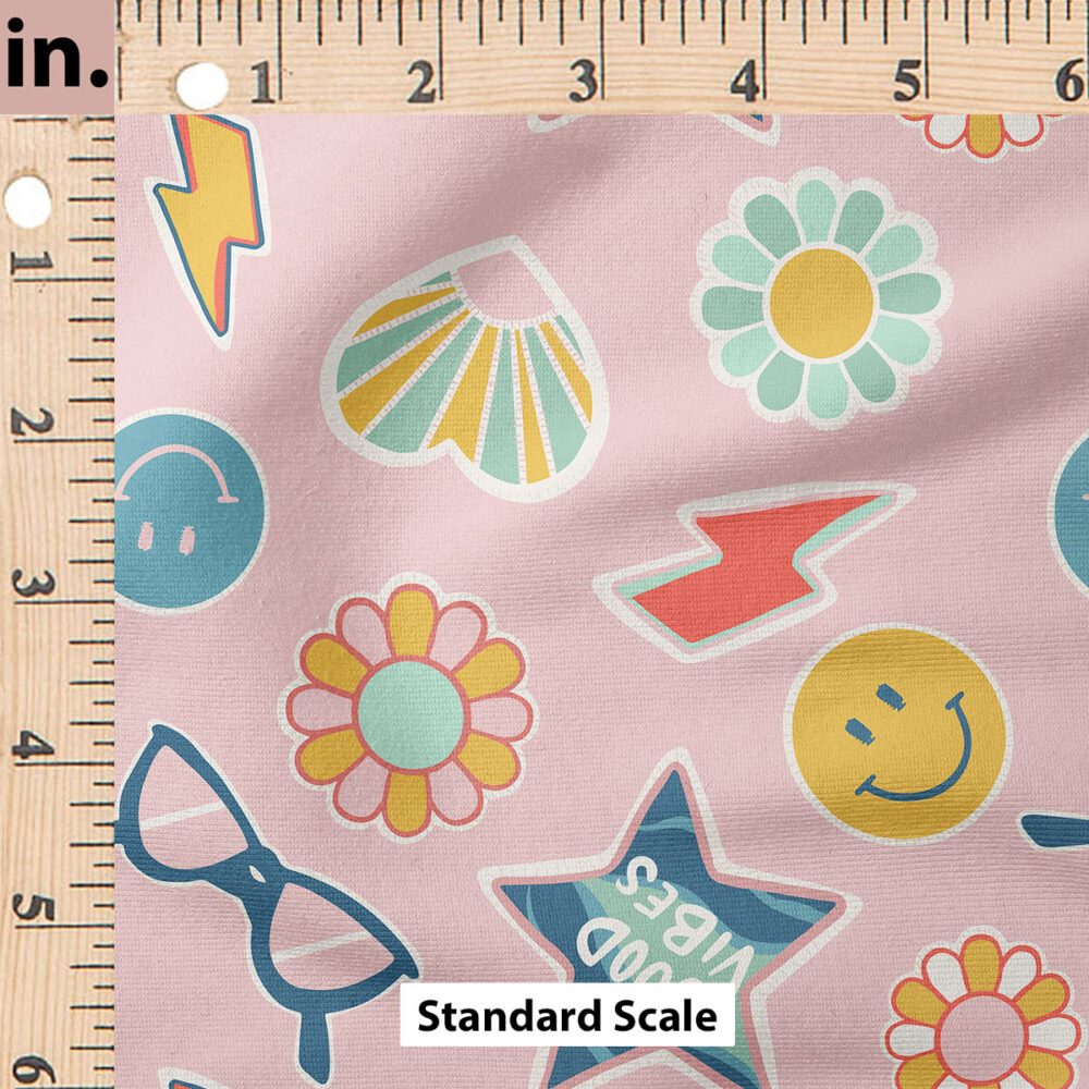 Ruler Scale for Patches (Pink) by Juniper Row Design