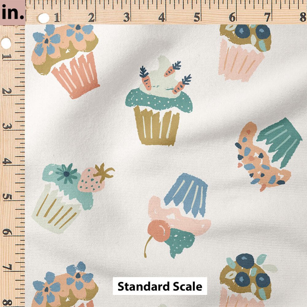 Ruler Scale for Cupcakes (Cream Teal) by Studio Rianne