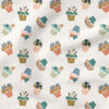 Cupcakes (Cream Teal) | Food Fabric Design | Studio Rianne