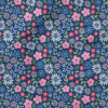 Garden Floral (Navy) | Botanical Fabric Design | Studio Rianne