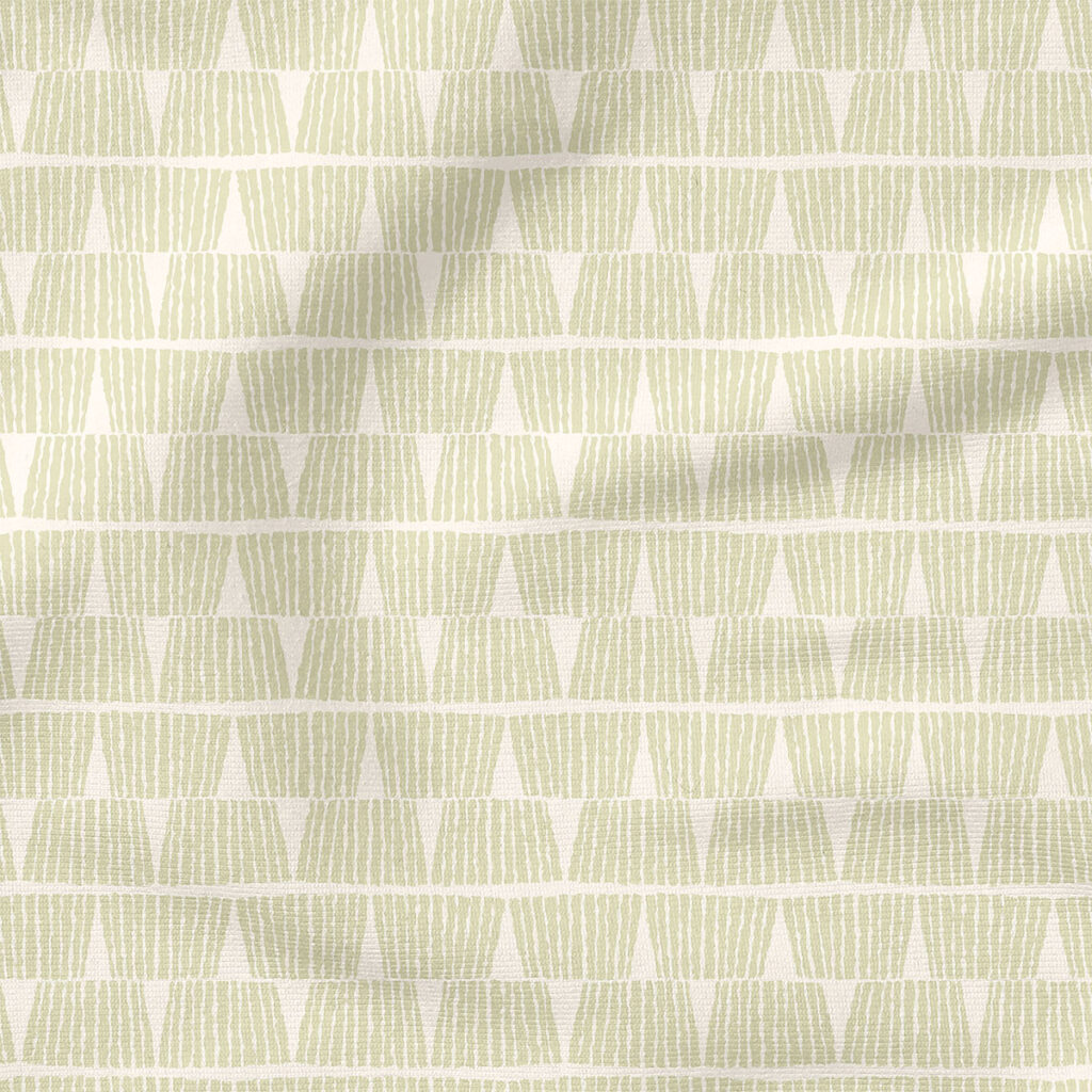 Stripes Lines (Bright Sage) | Stripes and Shapes Fabric Design | Studio Rianne