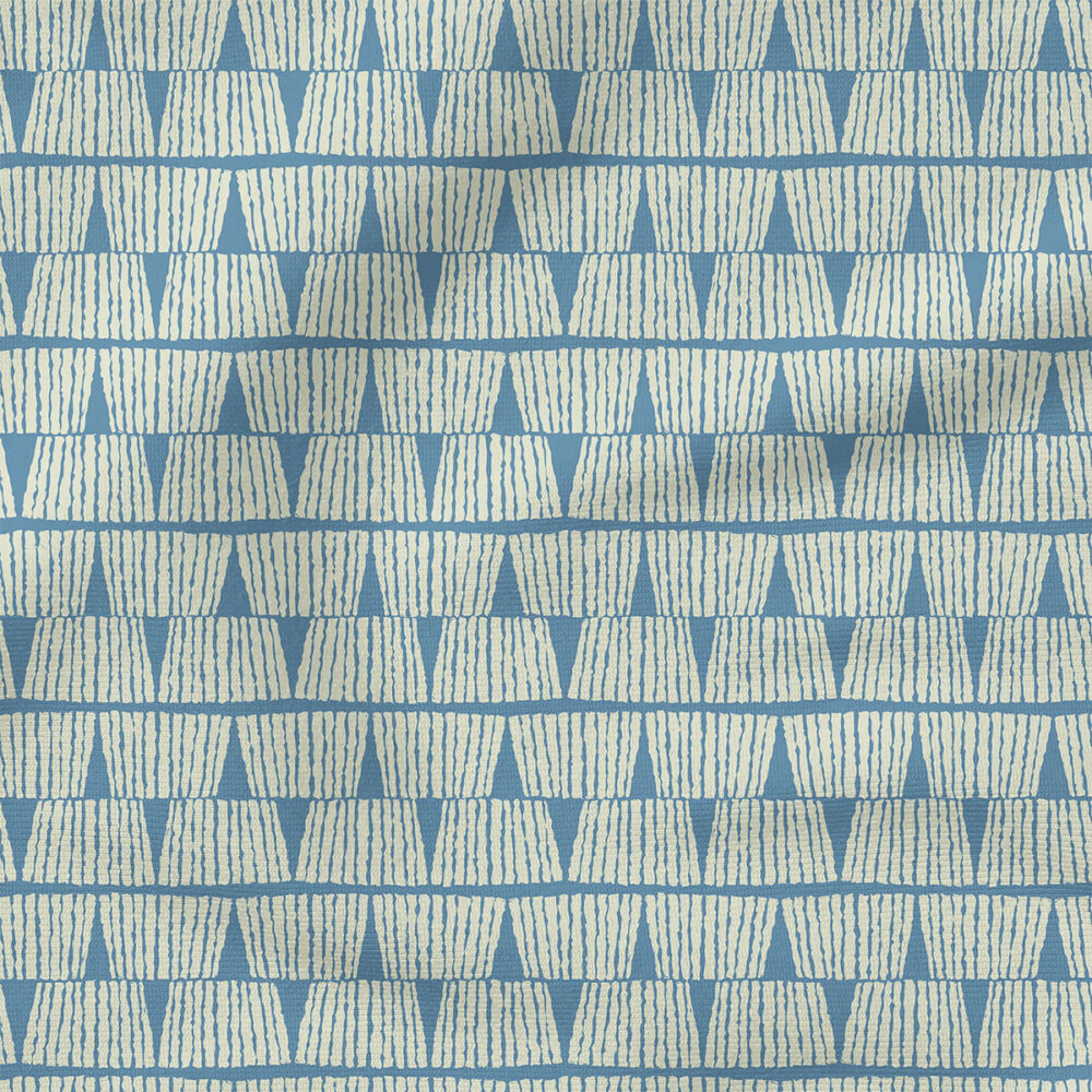 Stripes Lines (Teal) | Stripes and Shapes Fabric Design | Studio Rianne