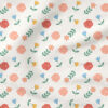 Flowers (Sand) | Botanical Fabric Design | Poppies and Ducks