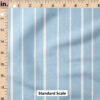 Ruler Scale for Chalk Stripes (Blue) by Poppies and Ducks