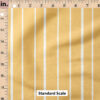 Ruler Scale for Chalk Stripes (Yellow) by Poppies and Ducks