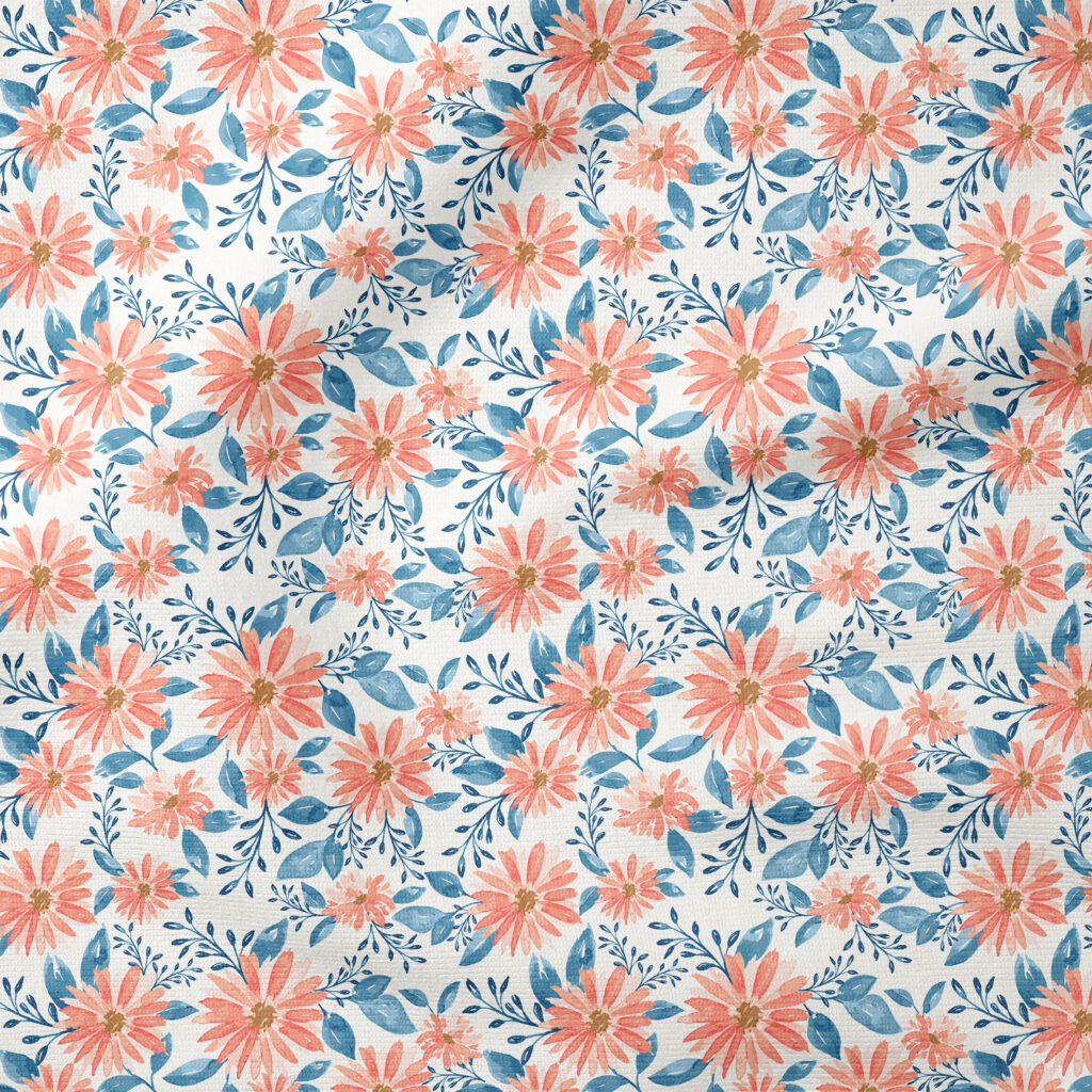 21008010 primary custom fabric printing design