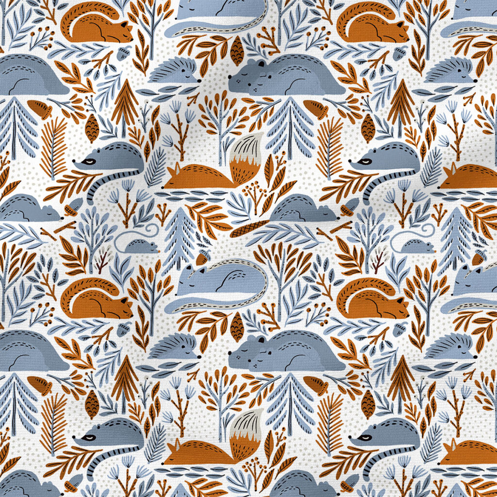 21010202 primary custom fabric printing design